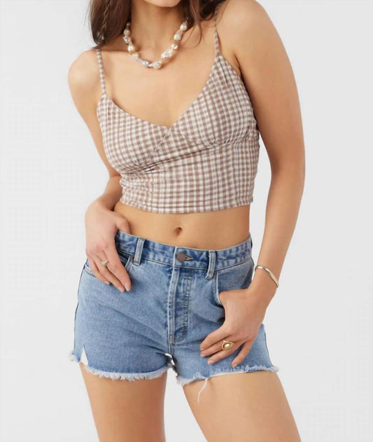 O'Neill - Kalia Gingham Top