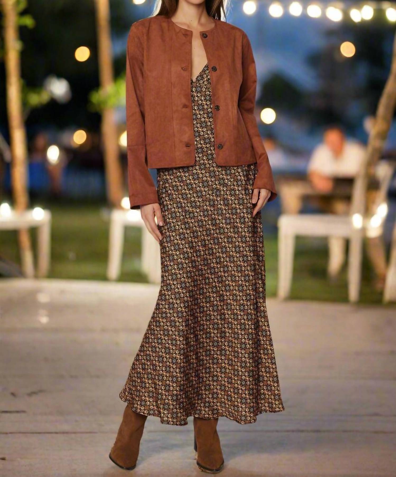 Lost + Wander - Heritage Revival Cupro Satin Maxi Dress