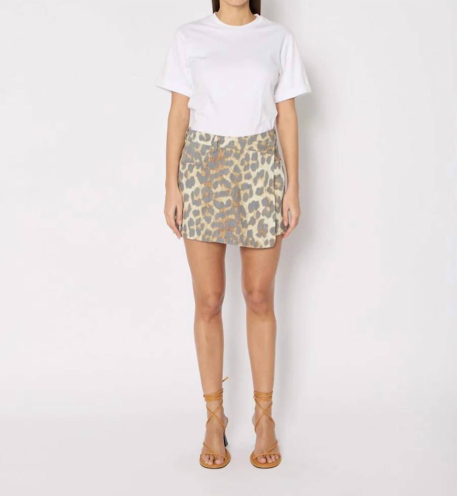Berenice - Jery Leopard Skort