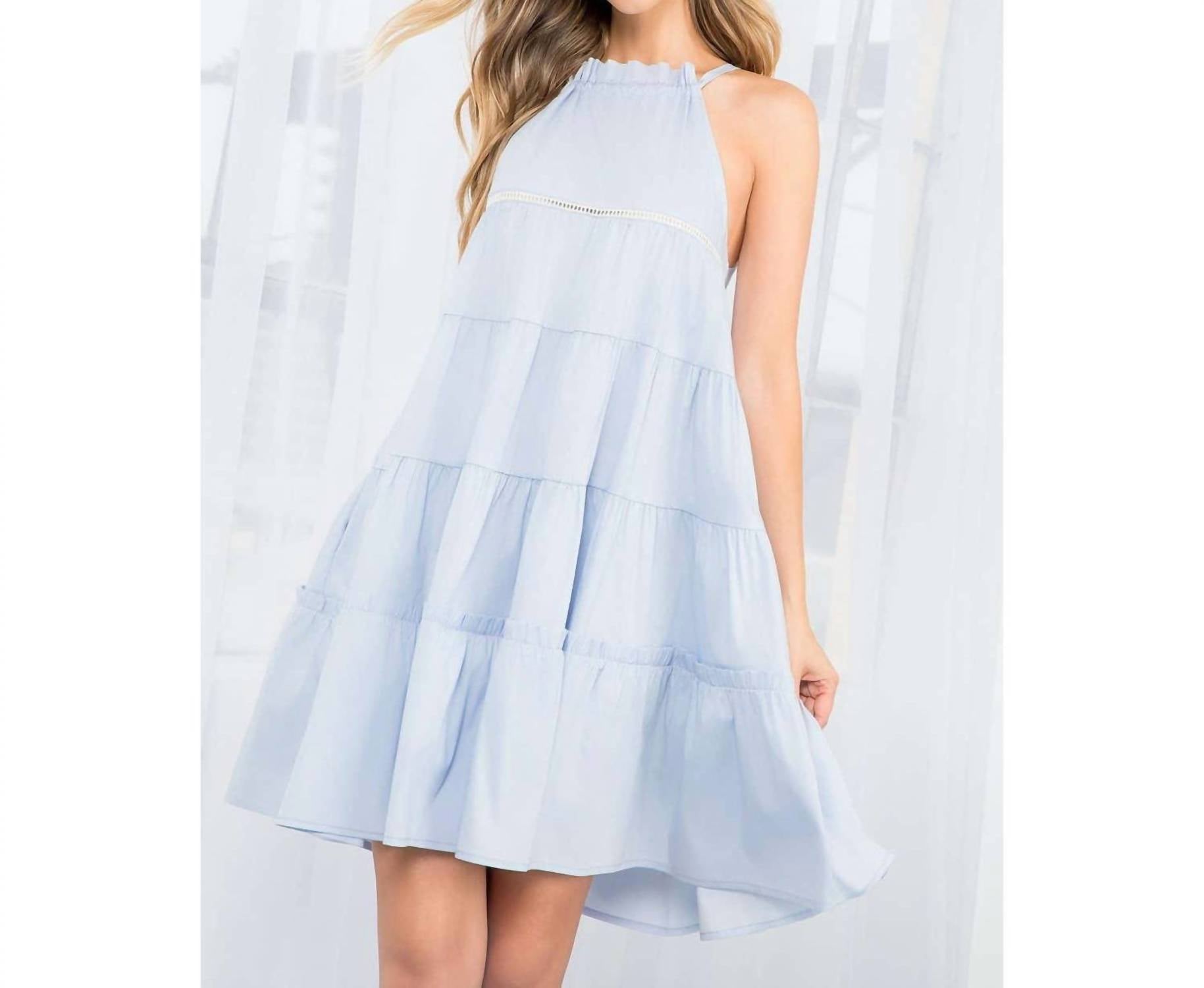 Thml - Poplin Tiered Dress