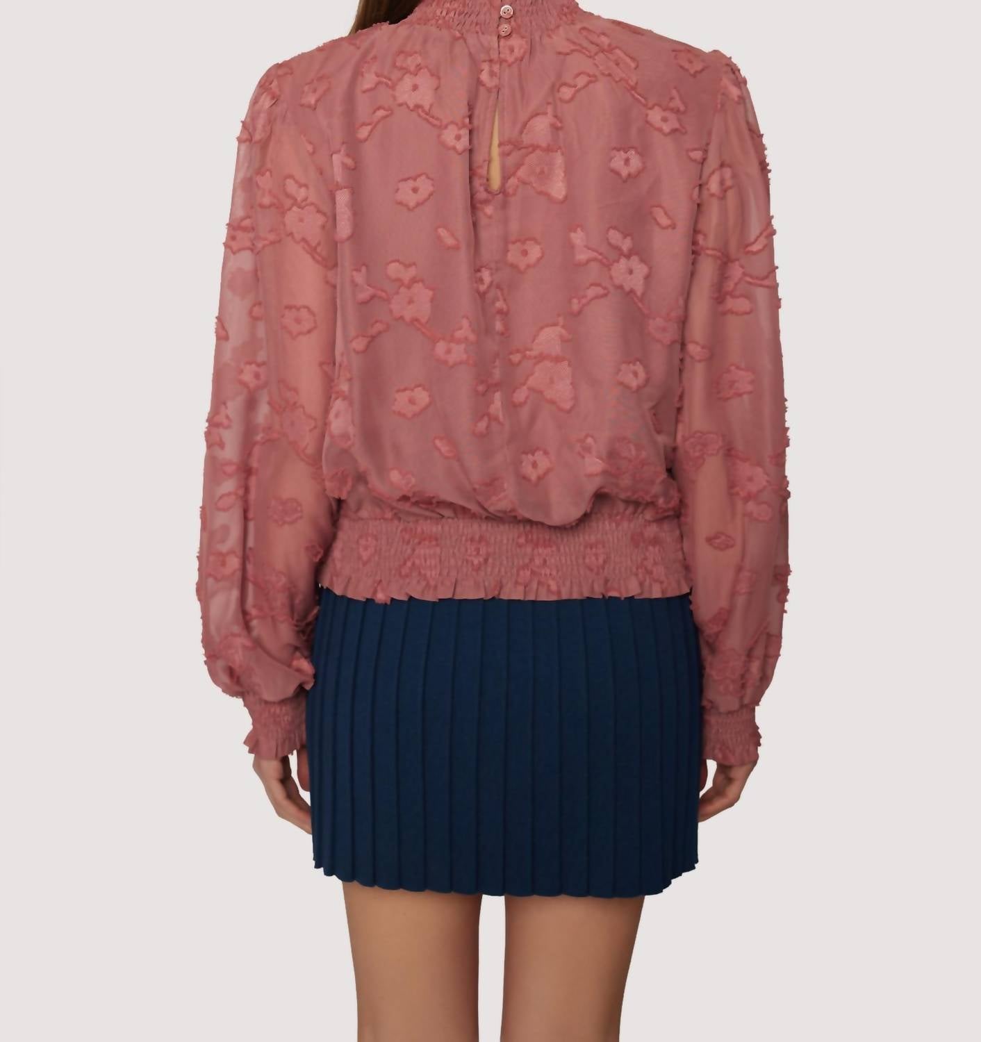 Lost + Wander - Fable Charm Mock Neck Top