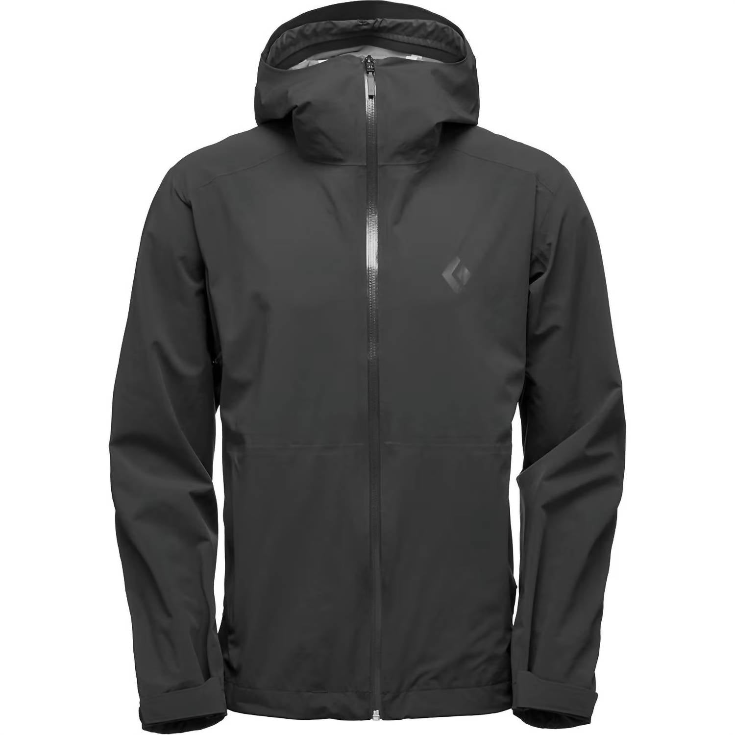 Black Diamond Men's Stormline Stretch Rain Shell Windbreaker in black - men's jacket - view 4