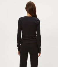 Michael Stars - Sarah Square Neck Long Sleeve Top