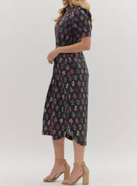 Entro - Collared Midi Dress