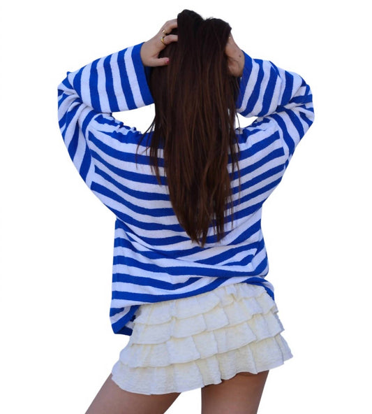 Hyfve - Striped Crewneck Sweater