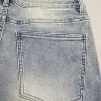 Laurenelle Men's Logo Stripe Tapered Jeans in blue - men's jeans - view 4