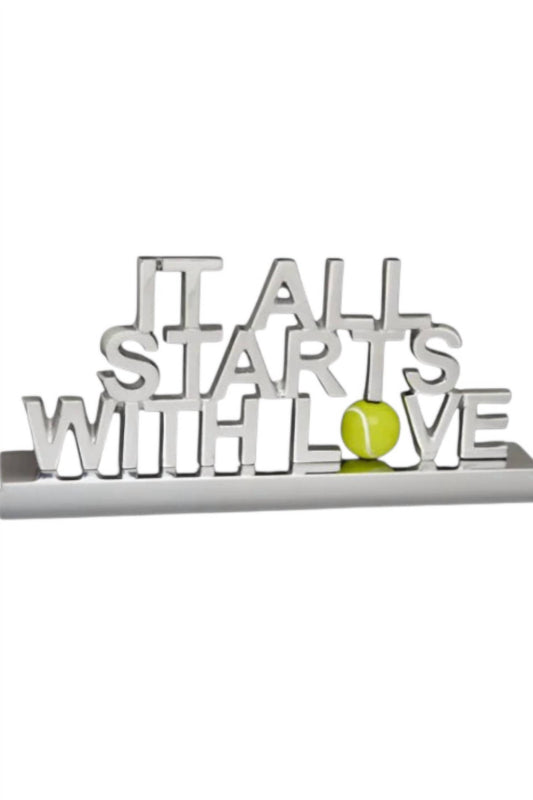 Inspired Generations - It All Starts with Love Decorative Sign