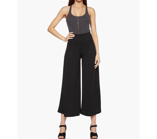 Long Microfiber Extra-Wide Leg Pant