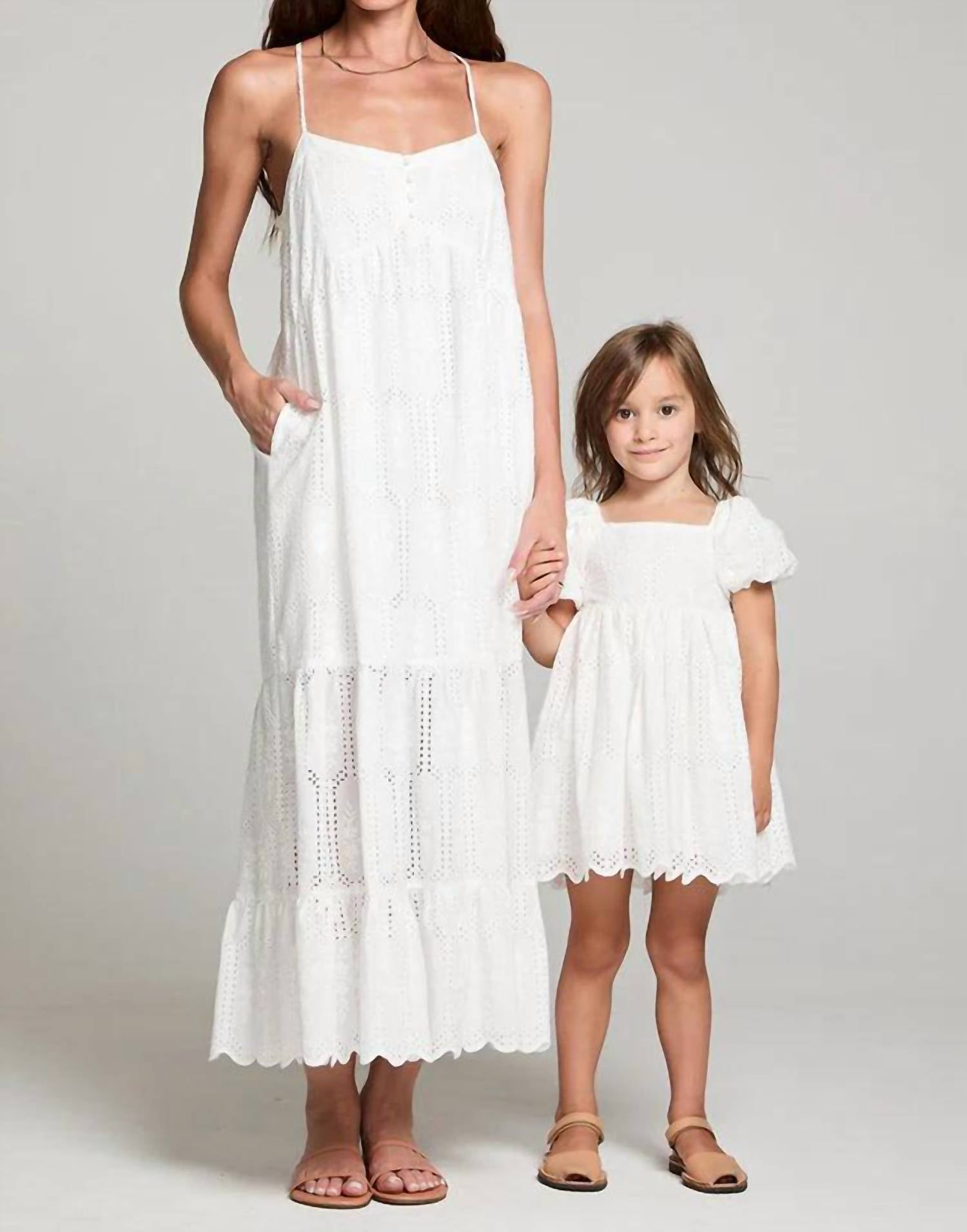 Saltwater Luxe - Girl's Averee Mini Dress
