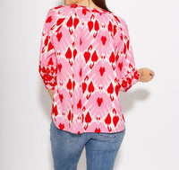 Ivy Jane - Ikat Your Heart Top