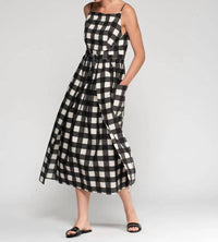 Vilagallo - Vichy Wrap Dress