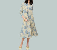 Uncle Frank - Toile Midi Dress