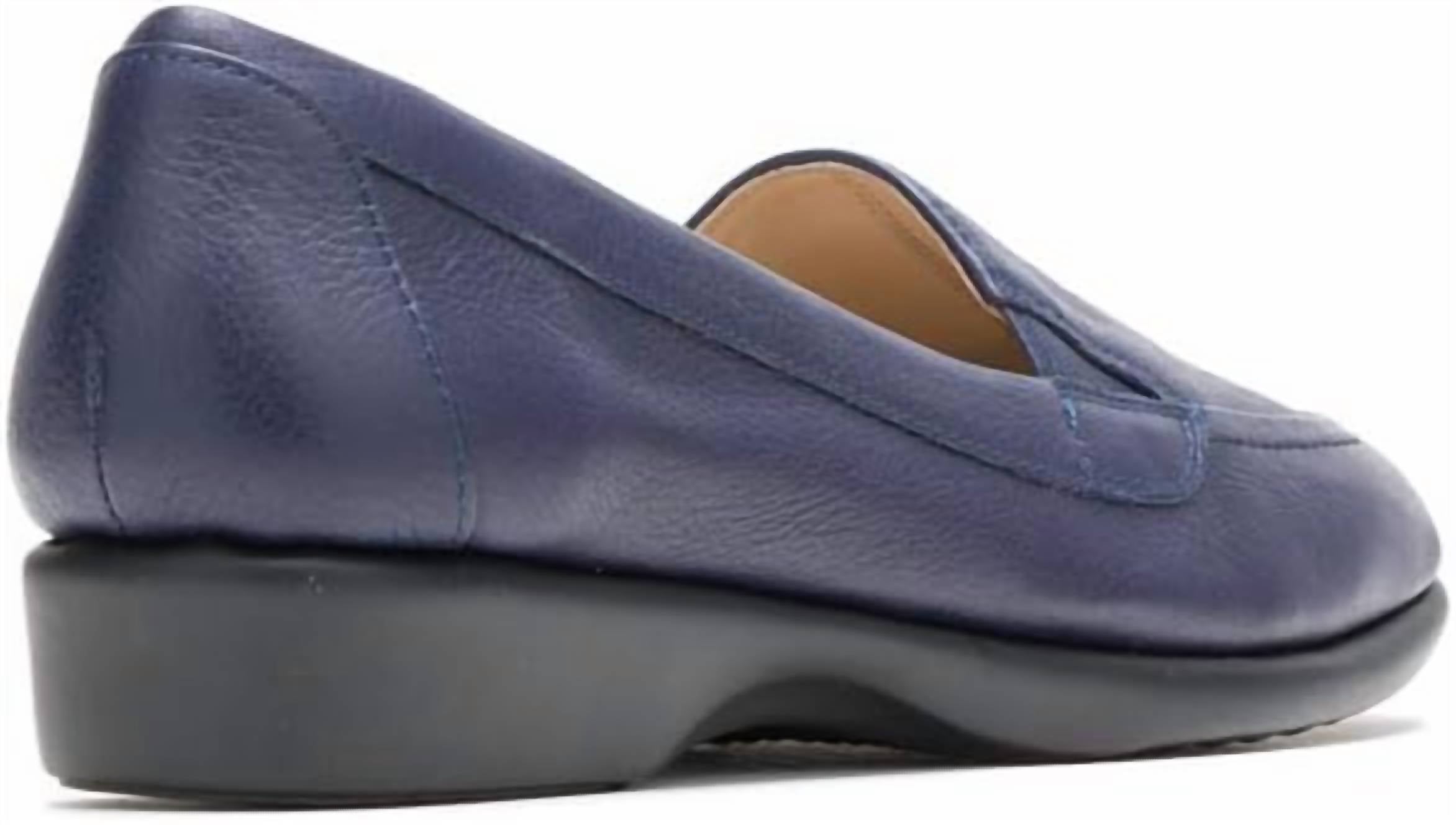 Hush Puppies Women's Jennah Paradise Leather Loafer in sapphire - women's flats - view 4
