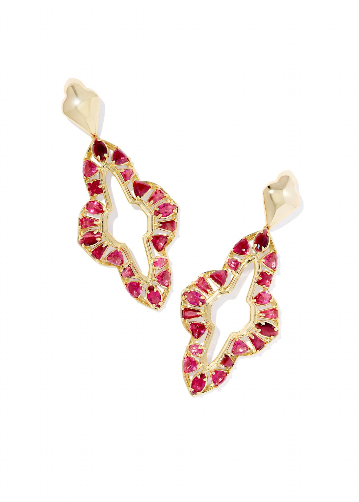 Kendra Scott - Women's Abbie Crystal Statement Earrings