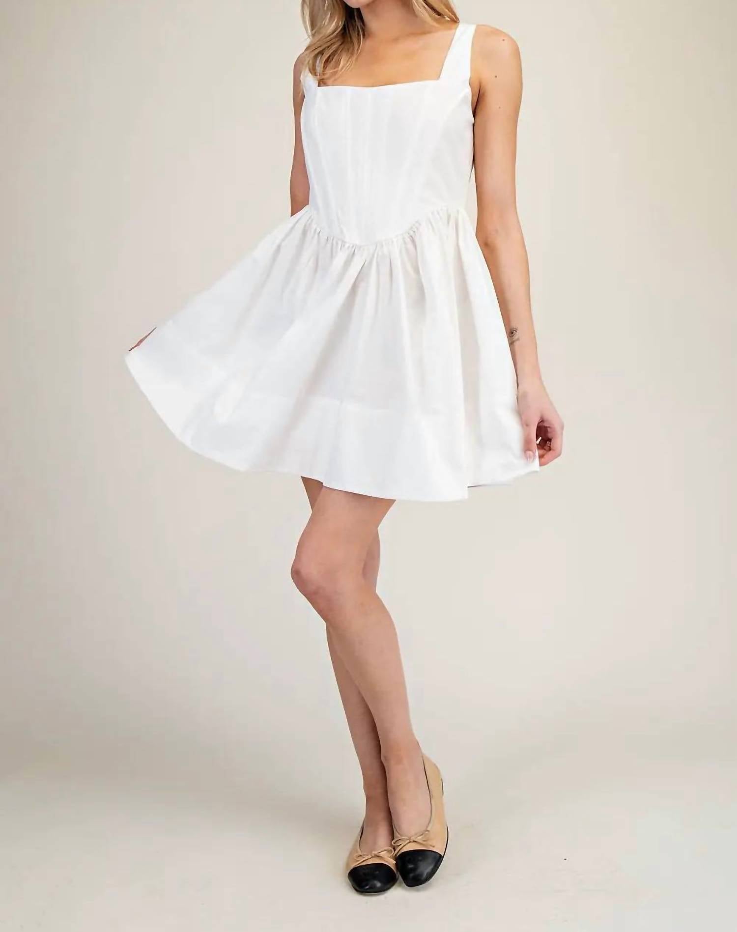 Ee:Some - Corset Mini Dress