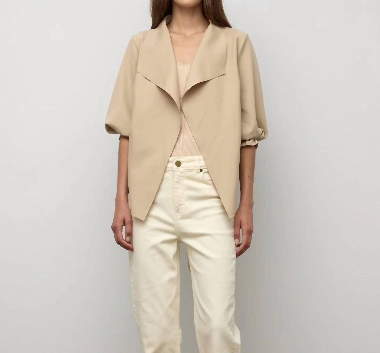Iris Setlakwe - Women's Raw Edge Belted Jacket