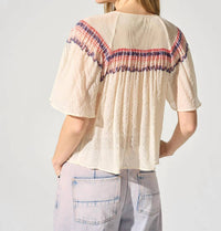 Cotelac - Butterfly Sleeve Blouse