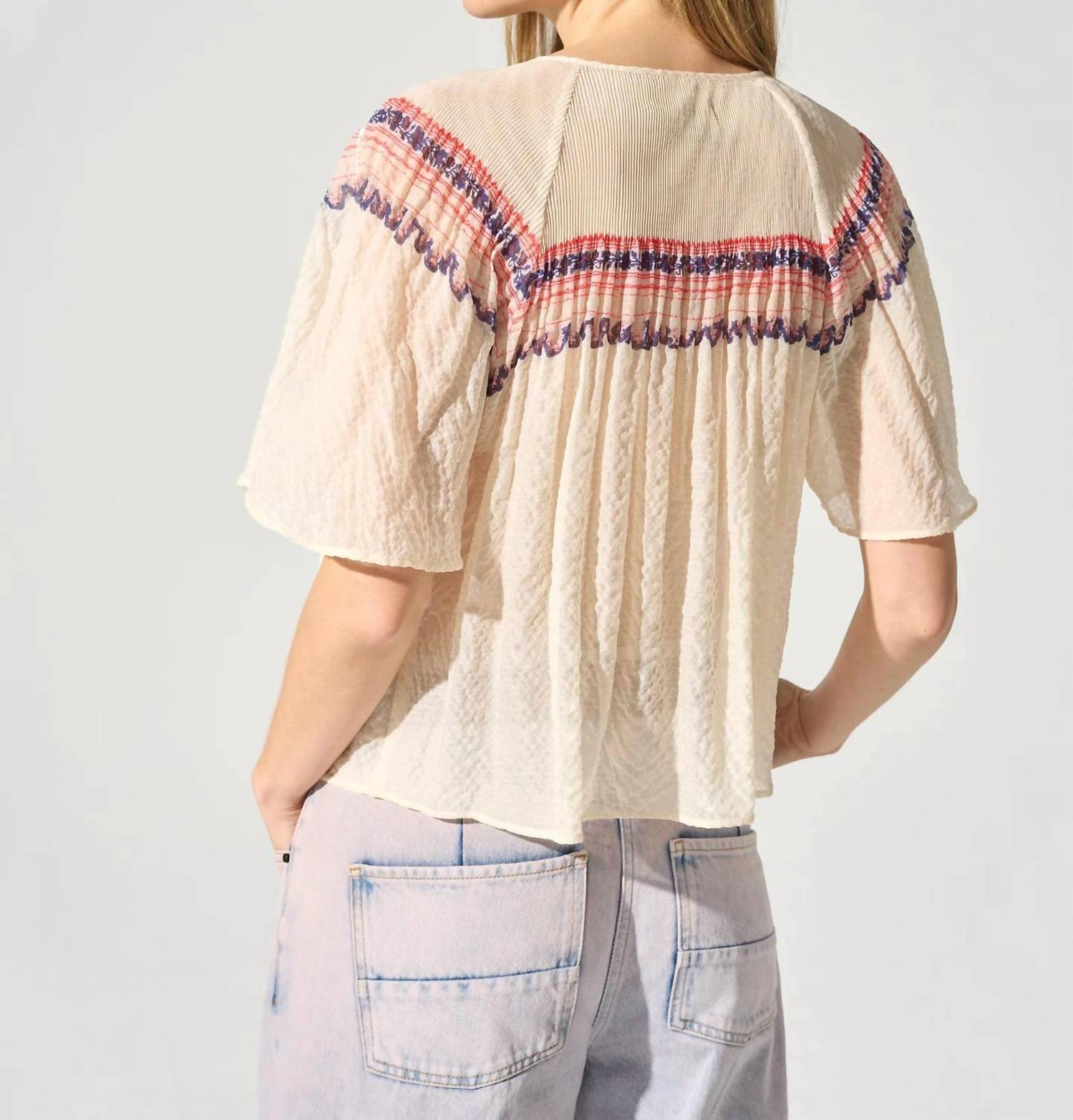 Cotelac - Butterfly Sleeve Blouse