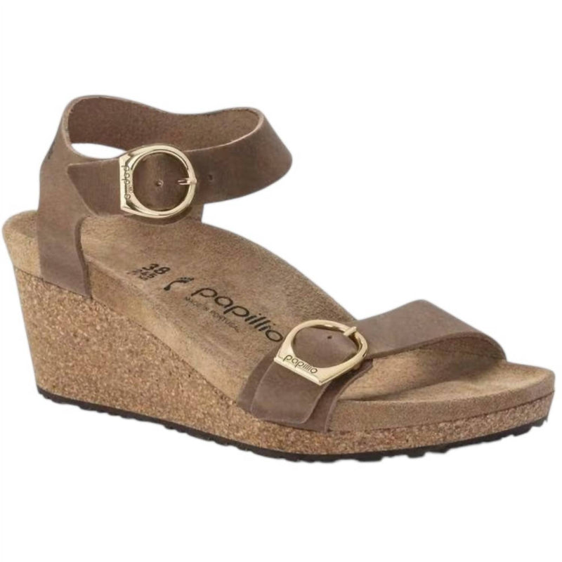BIRKENSTOCK Women's Soley By Papillio Sandals in brown - women's shoe