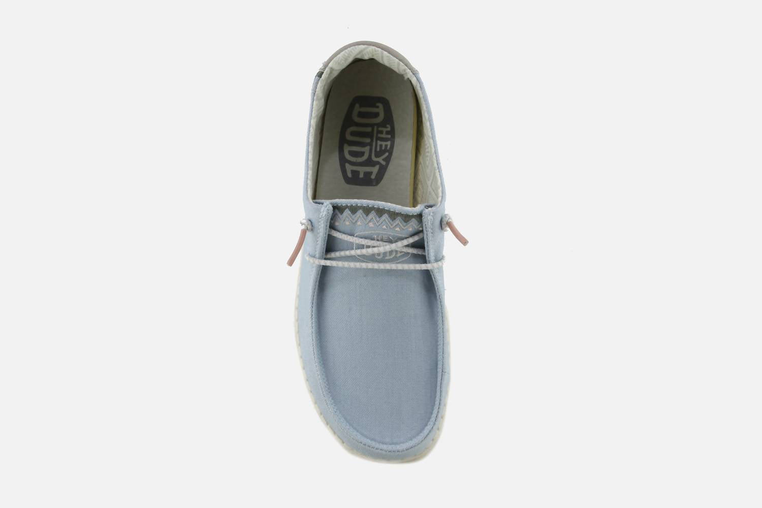 HEY DUDE Women's Wendy Tempe Slip On Shoes in denim - women's flats - view 4