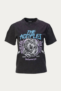 T-SHIRT WITH TIGER PRINT