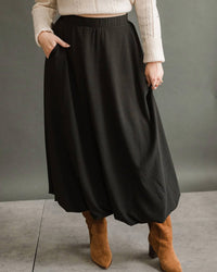 Ichi - Bubble Midi Skirt