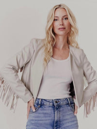 J. Society - Vegan Fringe Jacket