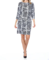 Tango Mango Sp50 Dress in assorted blues - women's dress