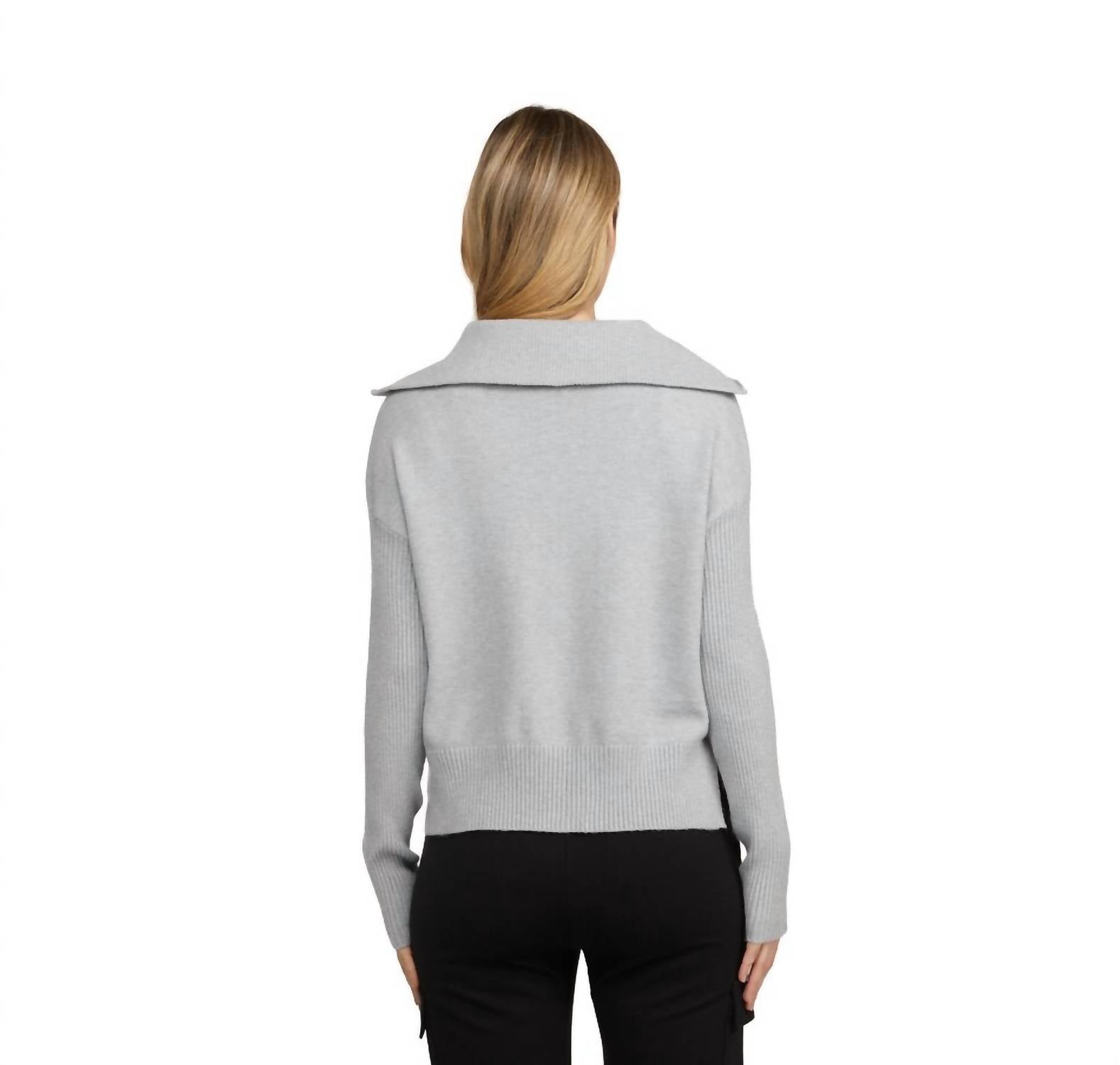 Badgley Mischka - 1/2 Zip Sweater