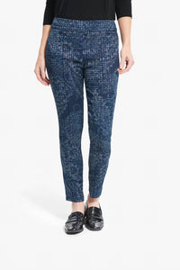 Joseph Ribkoff - Print And Metallic Pant
