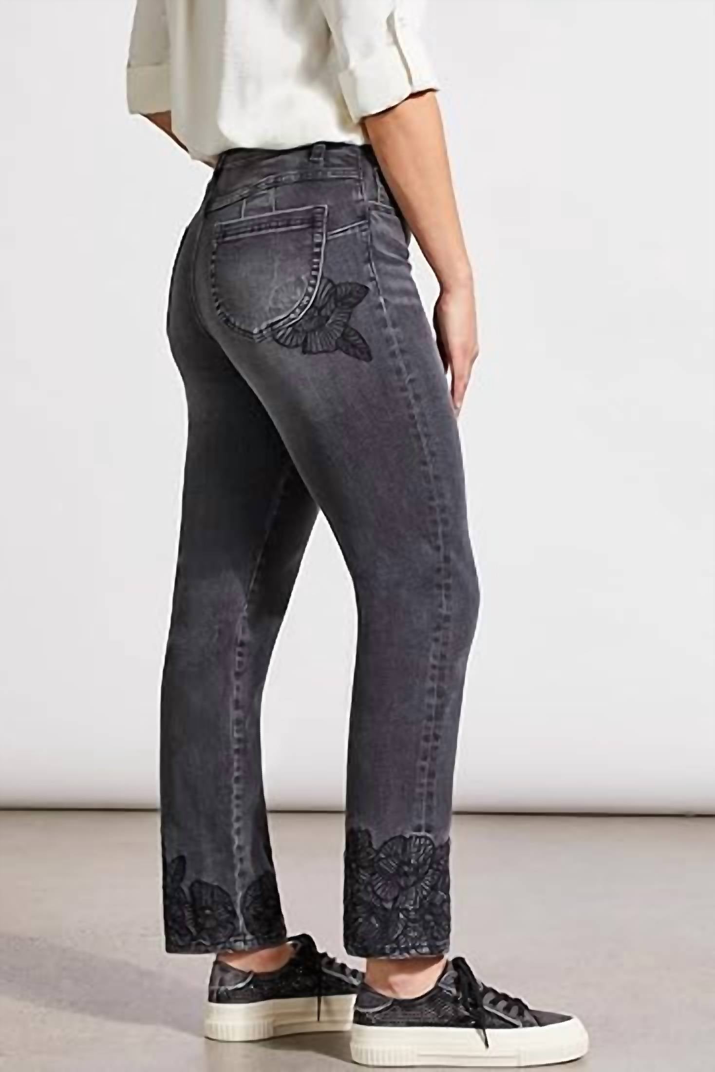 Tribal - Sophia Curvy Ankle Straight Jeans