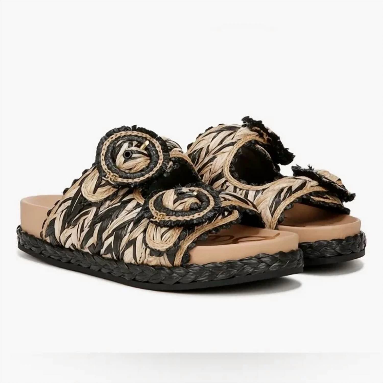 Sam Edelman - Women's Reina Braided Raffia Sandal