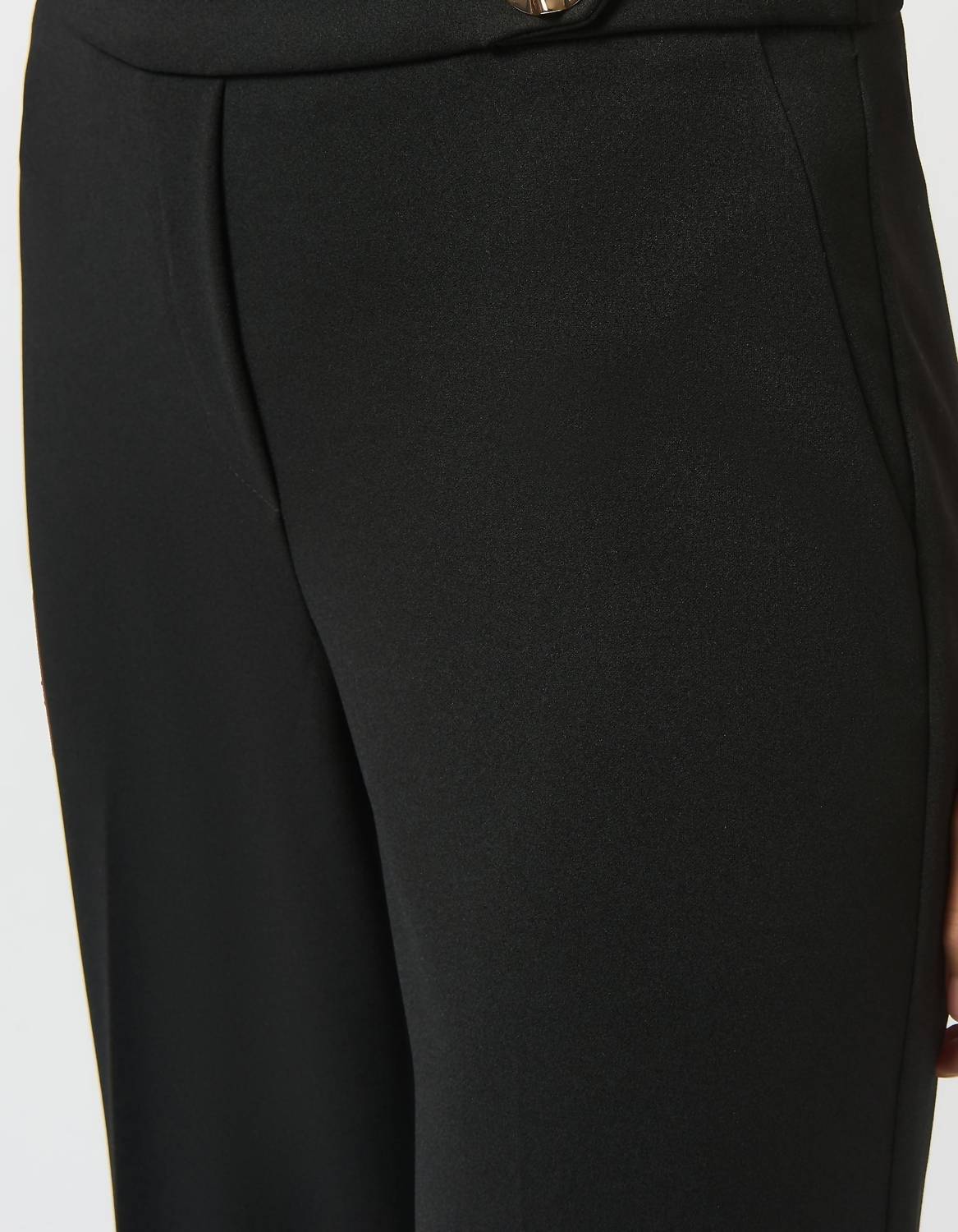 Joseph Ribkoff - Pull On Mid-rise Flared Trouser Pant