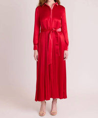 S'edge Adair Maxi Dress in lipstick - women's dress