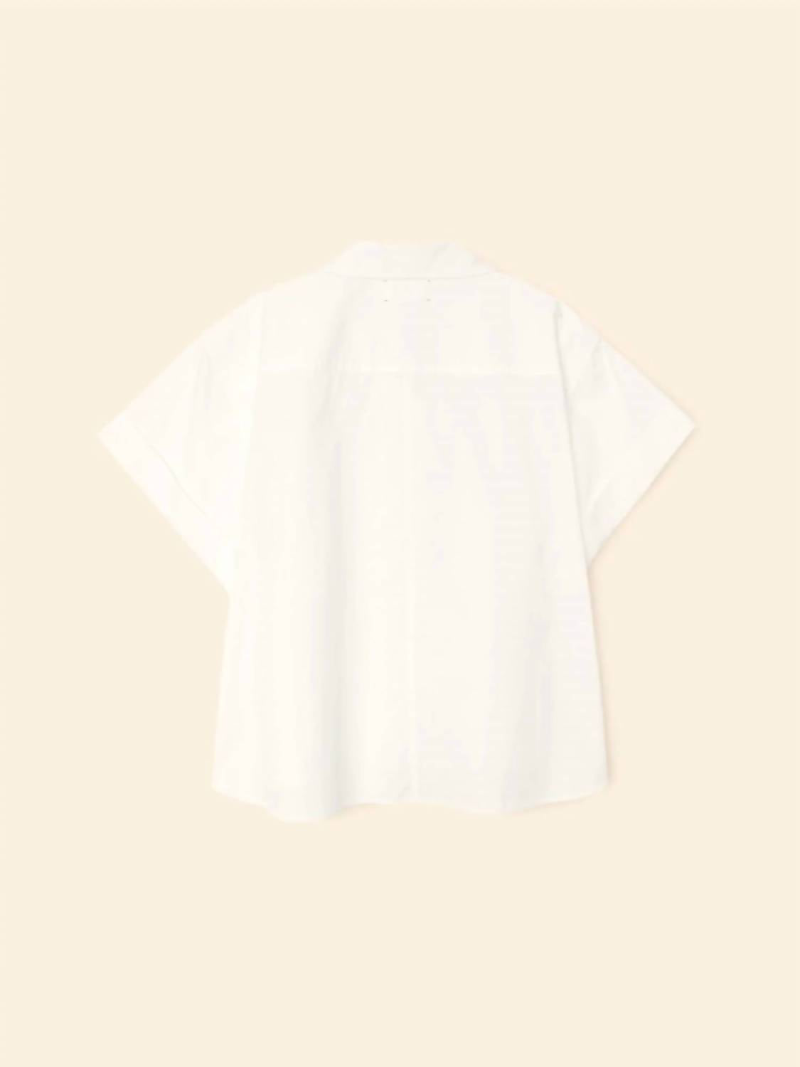 XIRENA Drake Short Sleeve Shirt in white - women's shirt - view 5