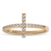 Starlette Women's Angela Ring in gold - women's jewelry