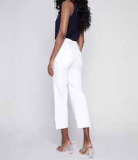Charlie B - Wide Cuff Ankle Jeans