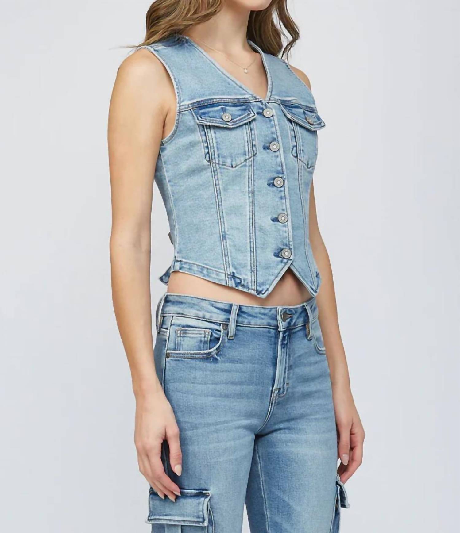 Hidden - Veronica Fitted Vest