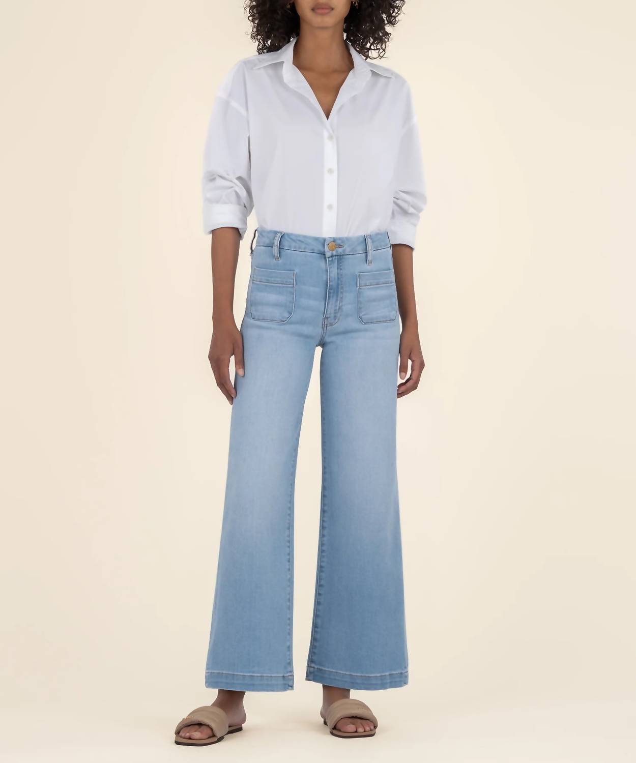 Kut From The Kloth - Meg High Rise Wide Leg Jeans
