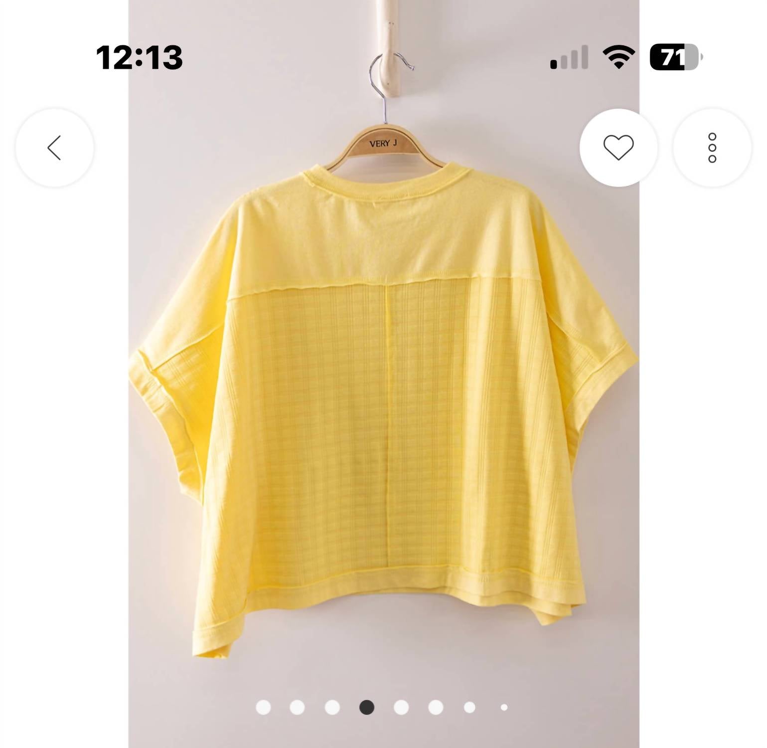 Very J - Dolman Sleeve Textured Knit Casual Top