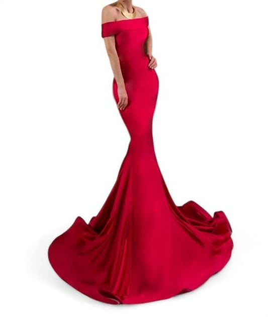 Jessica Angel - LUX STRETCH JERSEY MERMAID GOWN