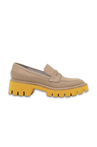 Oncept Women's Seoul Loafer in oak citrus orange - women's flats