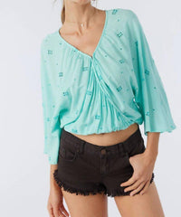 O'Neill - Inda 3/4 Sleeve Top