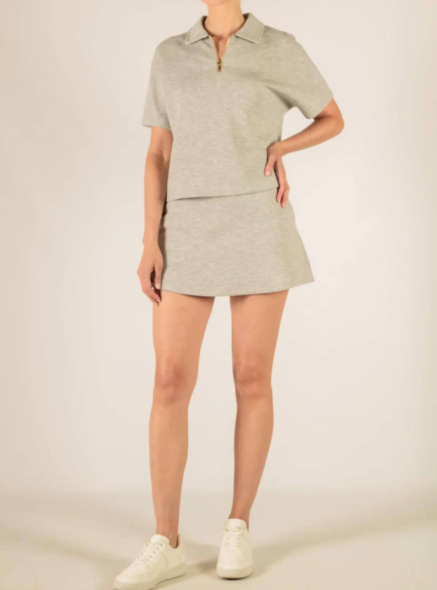 P.Cill - Berkley A-line Mini Skirt