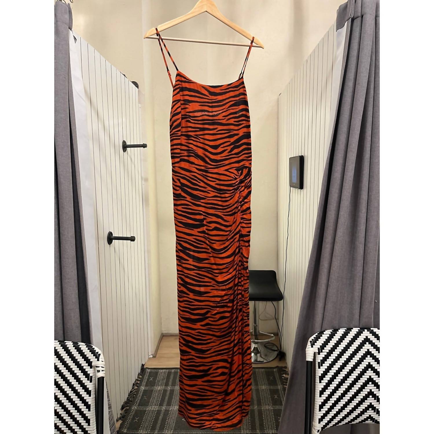Stillwater Women's Zebra Dress in black - women's dress