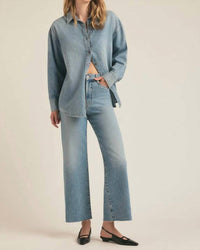 Favorite Daughter Mischa Crop Jean in santa barbara - women's jeans