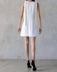 Storia - Jackie O Bow A-Line Shift Mini dress