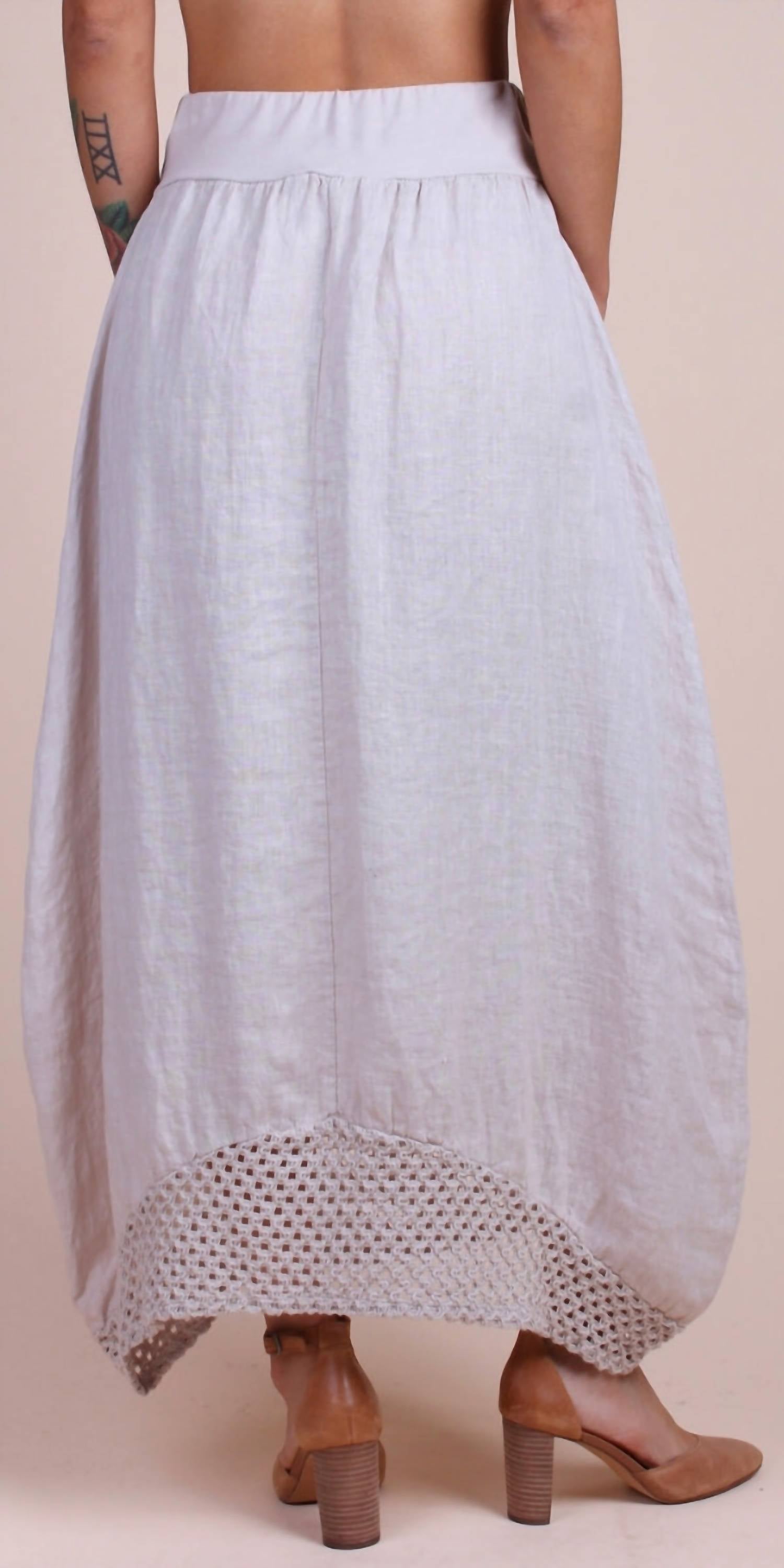 Gigi Moda - Primavera Linen Skirt