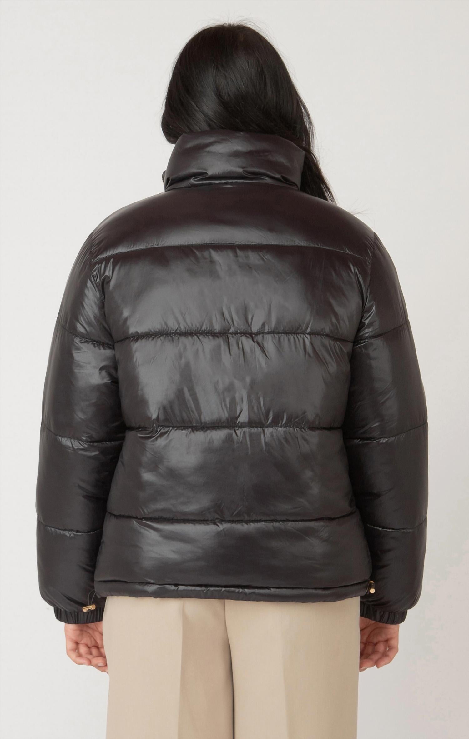 Dex Reversible Puffer Jacket in brown dark brown - women's jacket - view 4