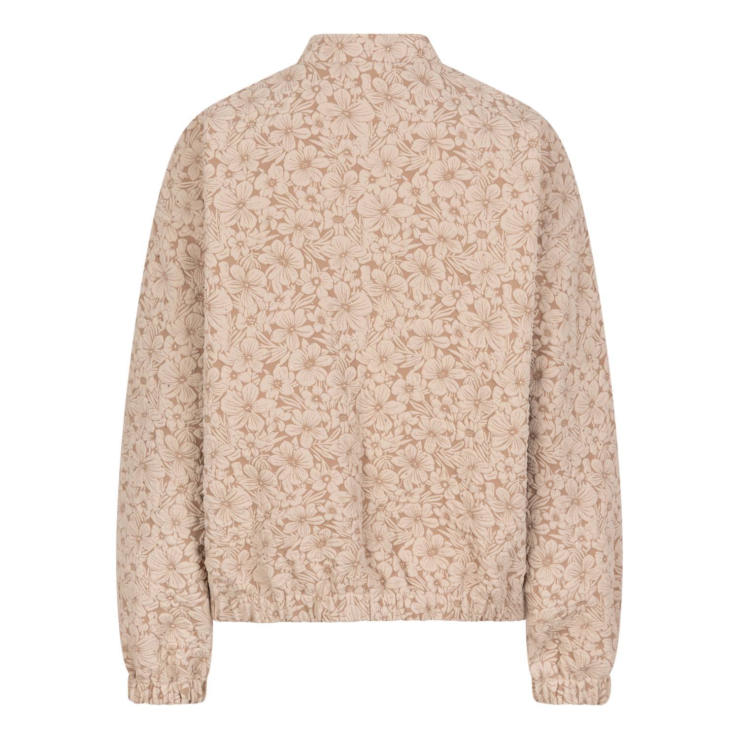 Esqualo - 3D Flower Bomber Jacket